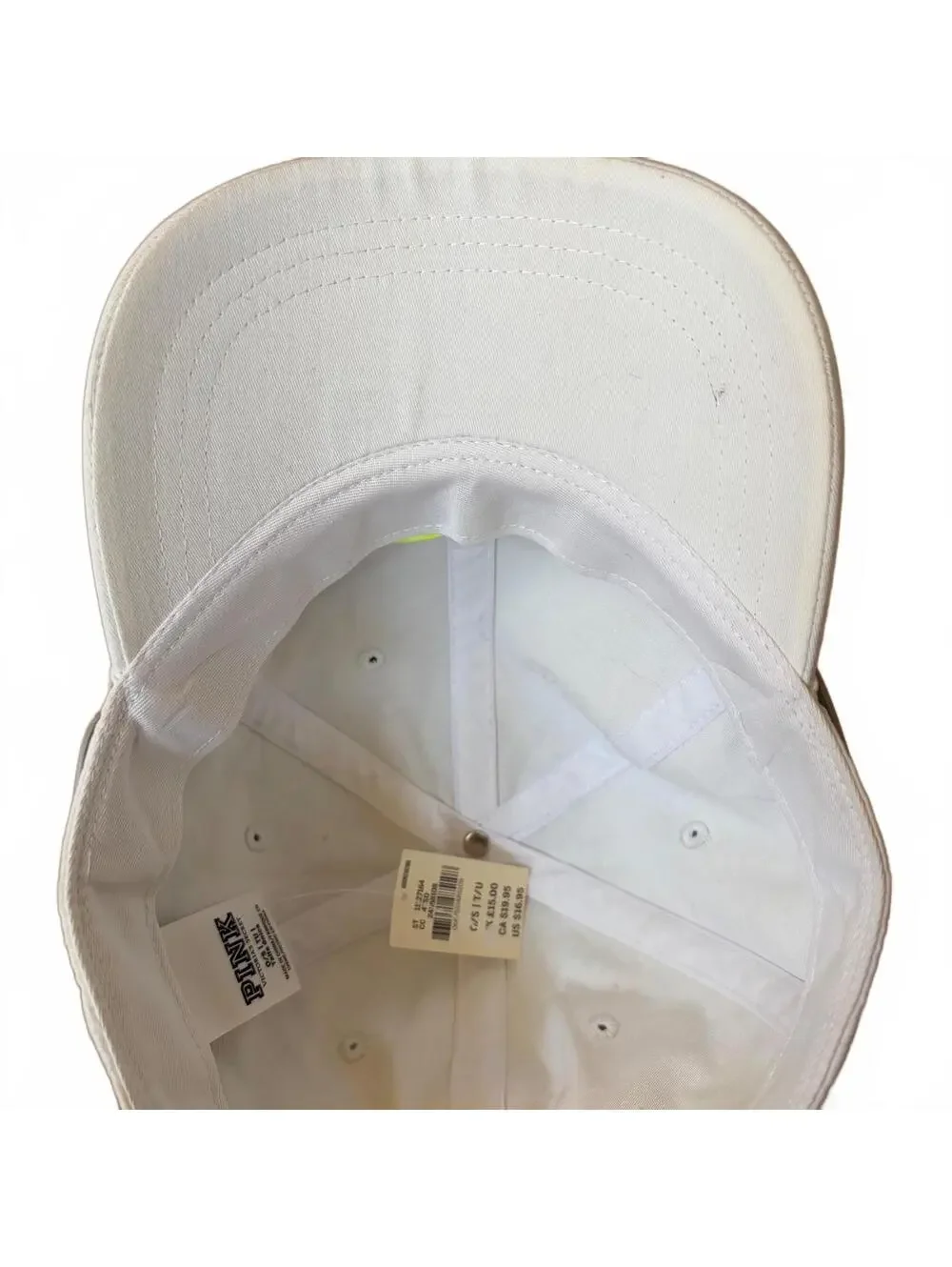Victoria's Secret Pink Hat Baseball Cap Doing My Thing Adjustable Logo OS NWT